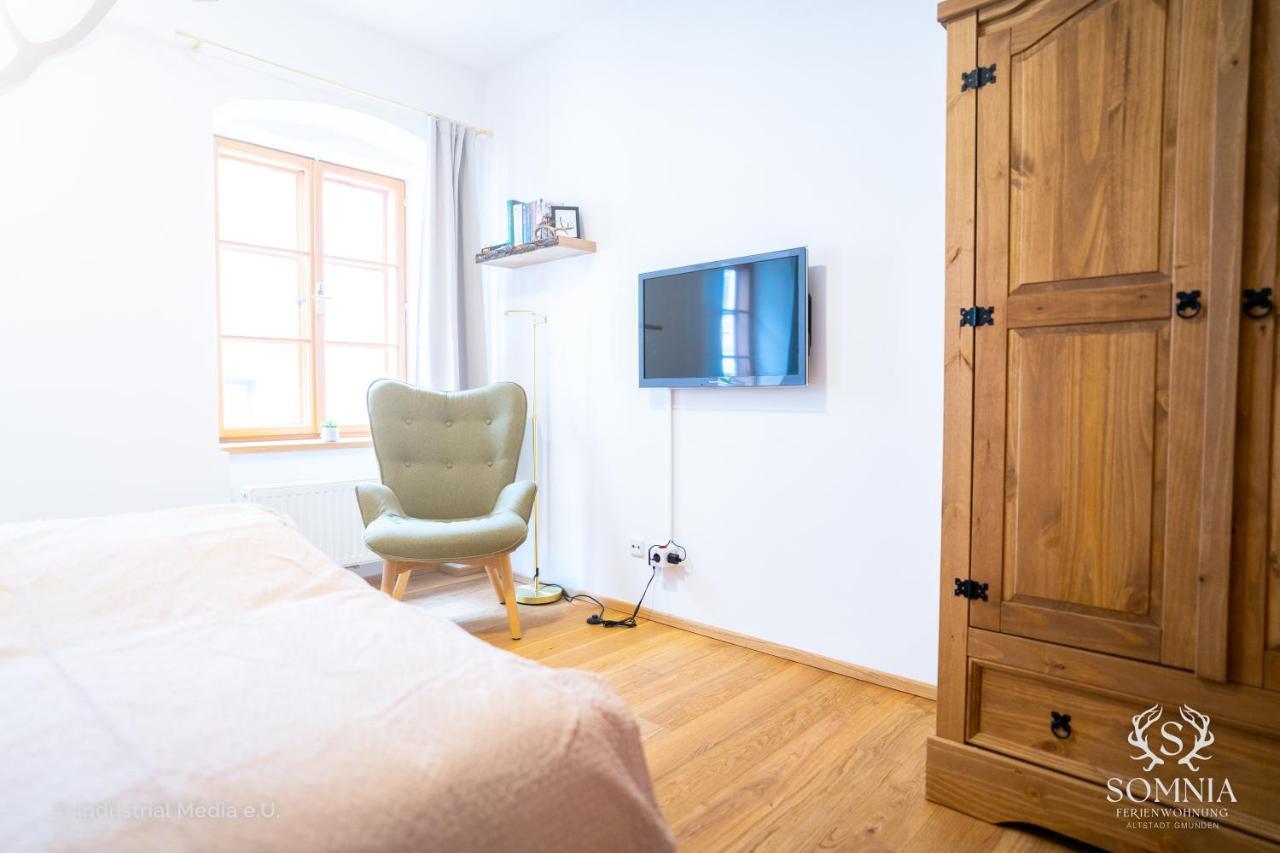 Ferienwohnung Somnia - Altstadt Gmunden Exteriör bild